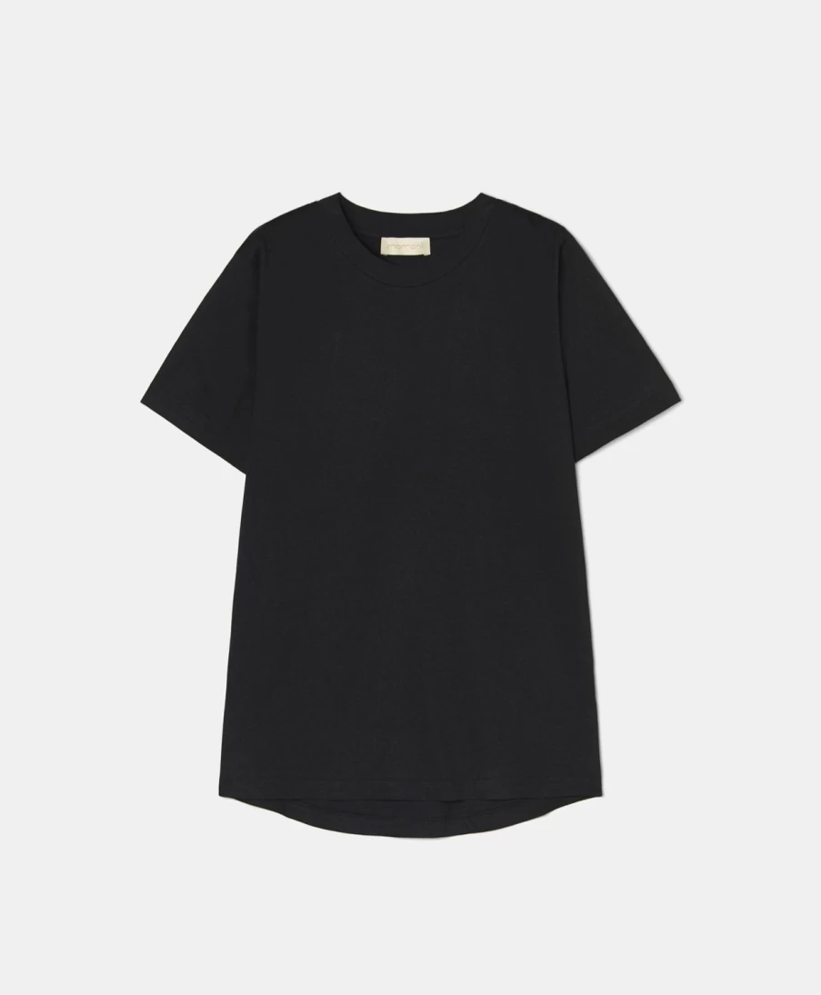 Momoni Women's Selene Eco-Friendly Jersey T-Shirt - Black