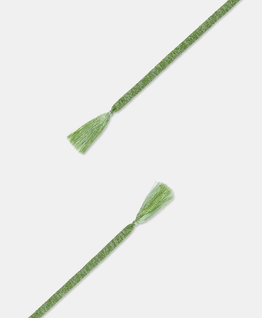 Momoni Women's Avocado Green Tassel Belt - Stylish Ontano Design