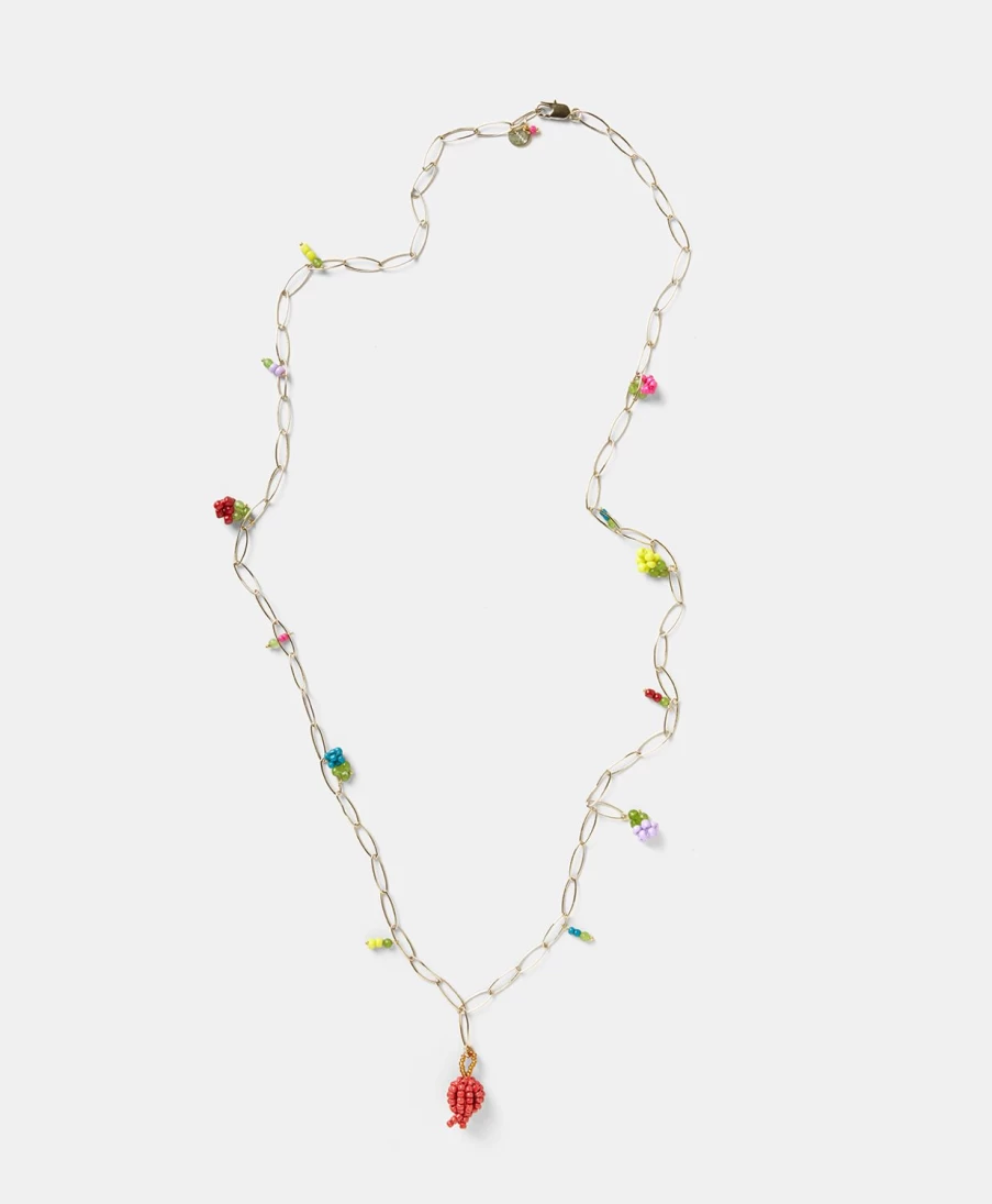 Momoni Irene Handmade Multicolor Necklace for Women - Unique Artisan Jewelry