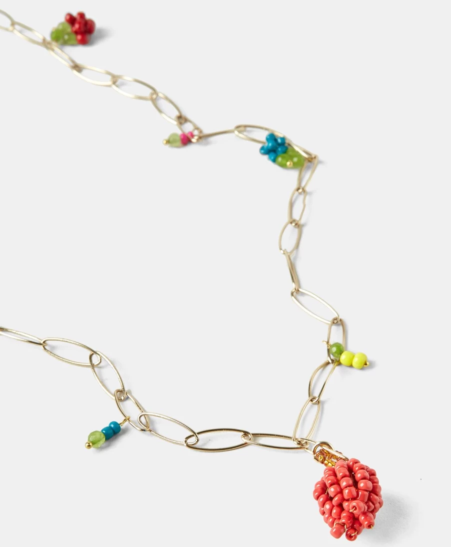Momoni Irene Handmade Multicolor Necklace for Women - Unique Artisan Jewelry