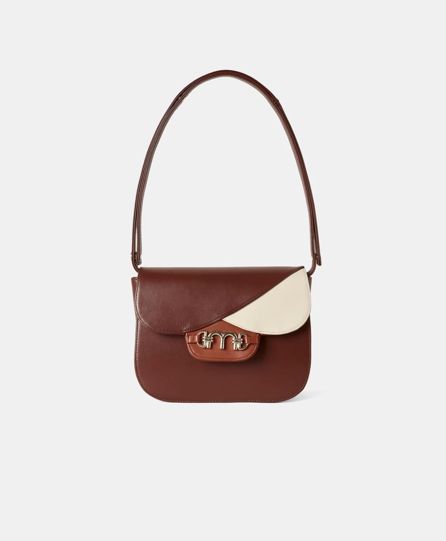 Momoni Women's Nyky Bag - Stylish Multicolor Brown Handbag for Women