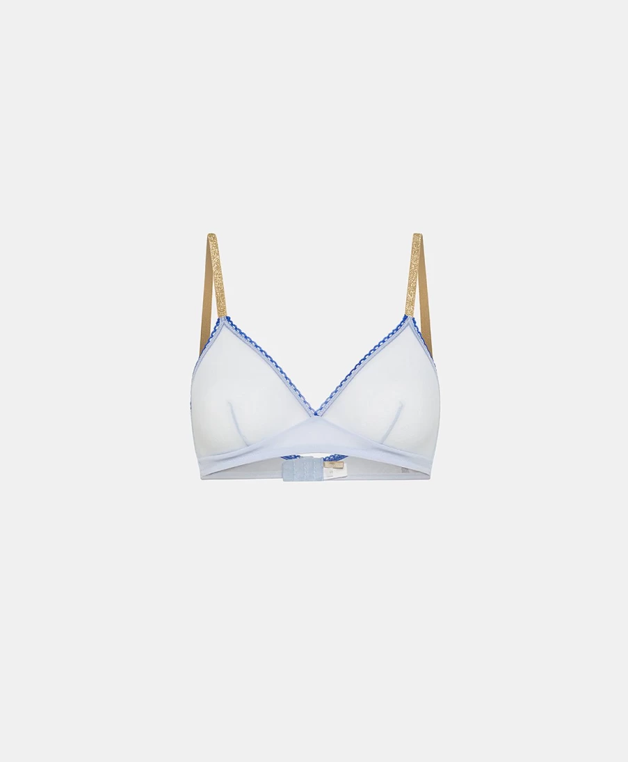 Momoni Women's Tutu Bra - Soft Tulle Lingerie Comfortable Cloud Design