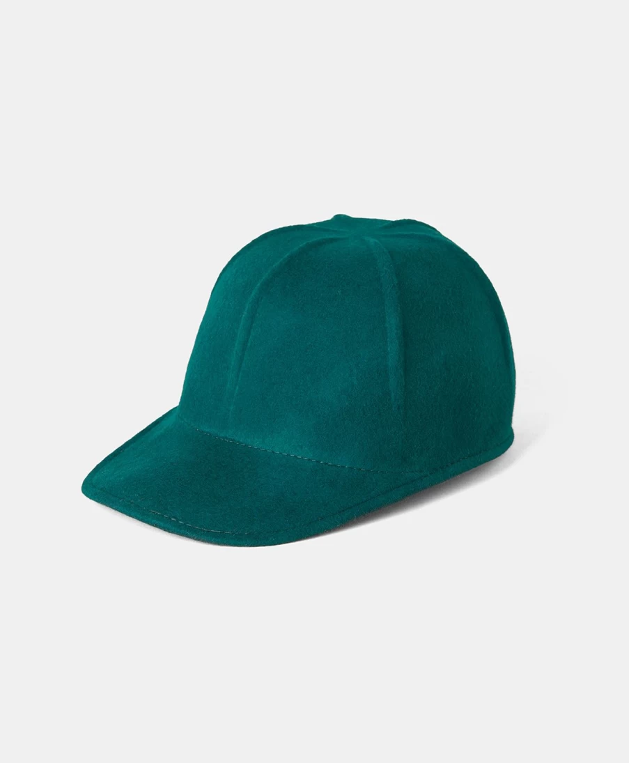 Momoni Women's Dark Green Wool Daniel Hat - Soft Winter Beanie