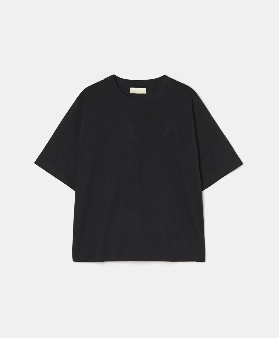 Momoni Women's Eco-Friendly Jersey T-Shirt - Black