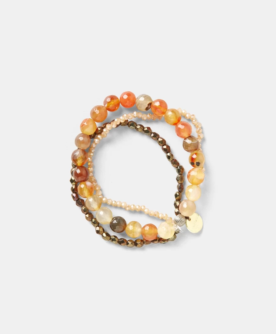 Momoni Women's Multicolor Beaded Lacelot Bracelet - Stylish Handmade Jewelry
