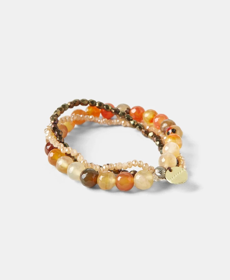 Momoni Women's Multicolor Beaded Lacelot Bracelet - Stylish Handmade Jewelry
