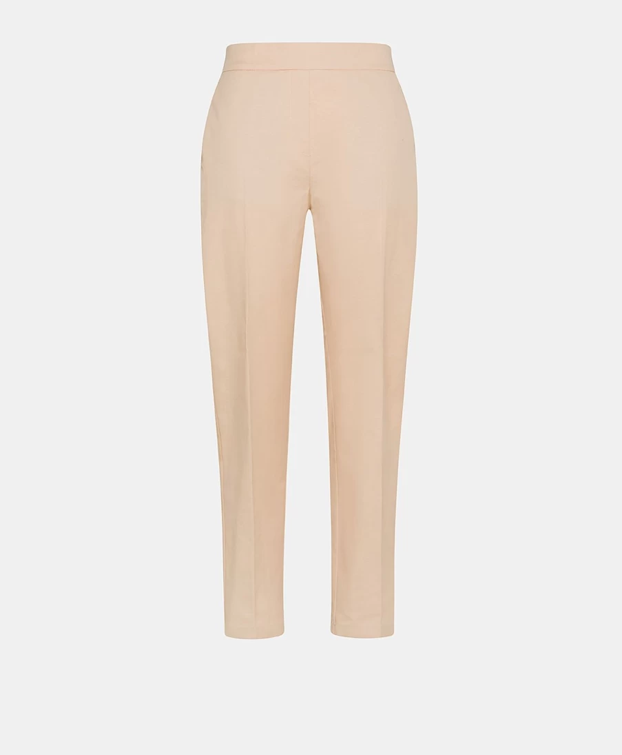 Momoni Women's Blossom Stretch Gabardine Haiti Pant - Comfortable & Stylish Trousers