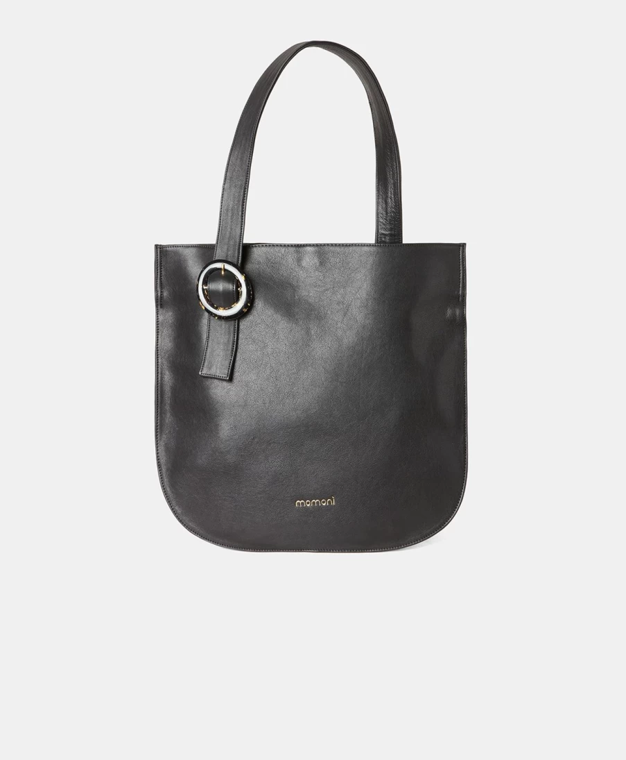 Momoni Beatrice Bag for Women - Elegant Black Handbag, Stylish Purse for Everyday Use
