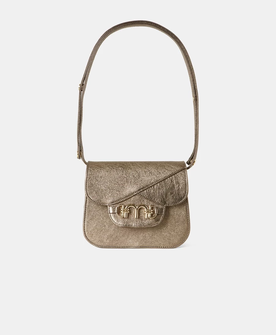 Momoni Women's Petit Nyky Bag in Gunmetal Gray - Stylish Handbag for Women